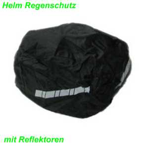 Helm Regenschutz schwarz mit Reflektor Fahrrad Velo Teile Ersatzteile Parts Shop kaufen Schweiz