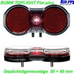 B+M Rcklicht Gepcktrger Top-light Flat plus 328  multi fr Dynamo Mountain Bike Fahrrad Velo Teile Ersatzteile Parts Shop Schweiz
