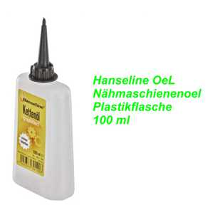 Hanseline Oel Nhmaschienenoel Plastikflasche 100 ml Ersatzteile Shop kaufen bestellen Balsthal Schweiz