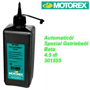 Motorex Automaticl Spezial Getriebel Beta 4.5 dl 301555 Ersatzteile Shop kaufen bestellen Balsthal Schweiz