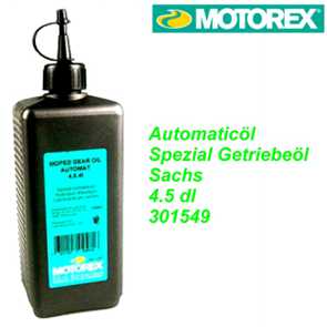 Motorex Automaticoel Spezial Getriebel Sachs 4.5 dl 301549 Ersatzteile Shop kaufen bestellen Balsthal Schweiz