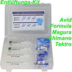 Entlftungs-Kit Avid/Formula/Shimano/Magura/Tektro professional