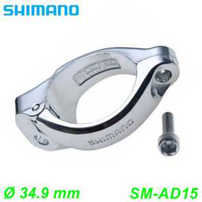 Shimano Anlt-Umwerfer-Bride  31.8 34.9 mm SM-AD11 / 15 E- Mountainbike Fahrrad Velo Ersatzteile Shop Schweiz